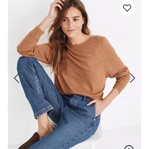 Madewell high point dolman sleeve top. XS. NWT!